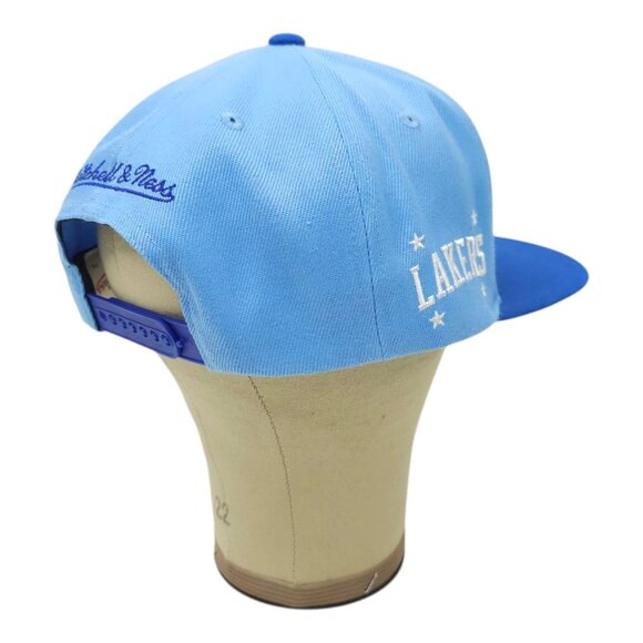 Los Angeles Lakers 3D Embroidered Snapback Cap Baseball NBA Hat Mitchell Ness - Picture 14 of 14